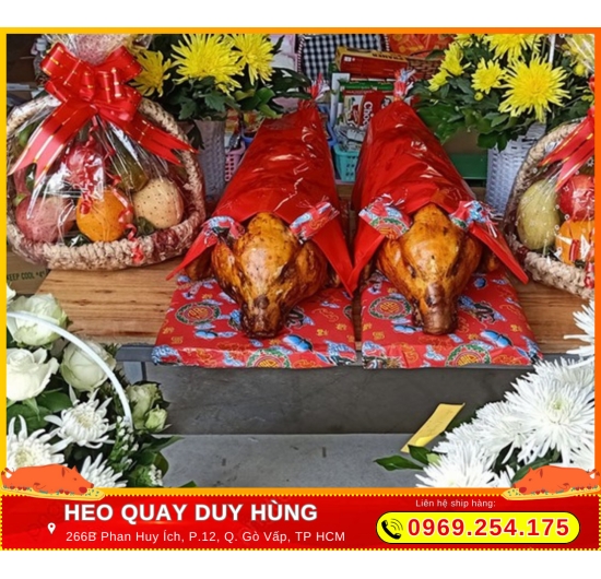 Heo quay nguyên con 12kg